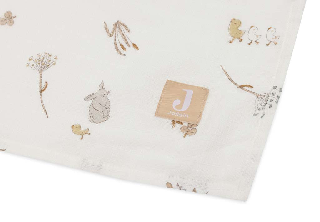 Jollein Tetradoek Riverside 115 x 115 cm - 2 stuks