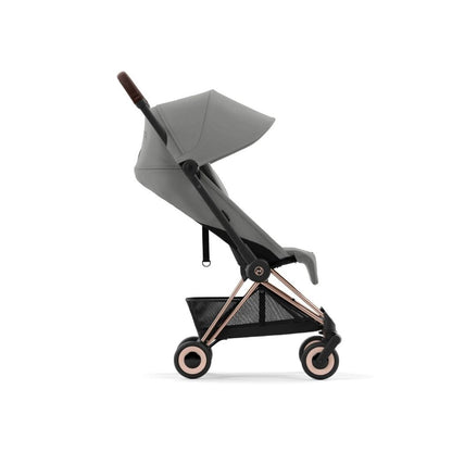 Cybex Poussette Coya Rosegold frame Mirage Grey