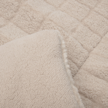 Jollein Tapis de parc Box Teddy Warm Sand 75 x 95 cm 