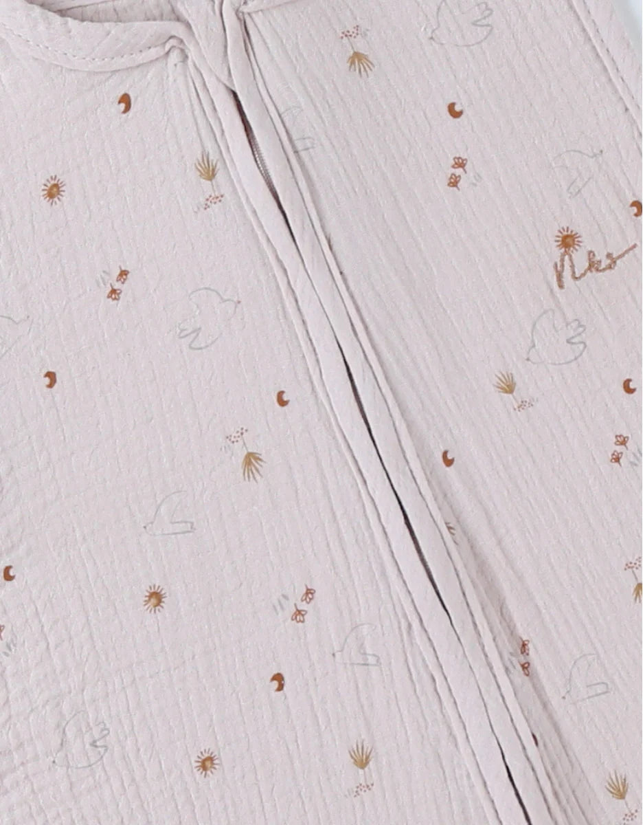 Noukie's Slaapzak Doves of Happiness TOG 1,0 Pink 100 cm