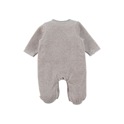 Noukie's Pyjama velours Seal beige unisexe