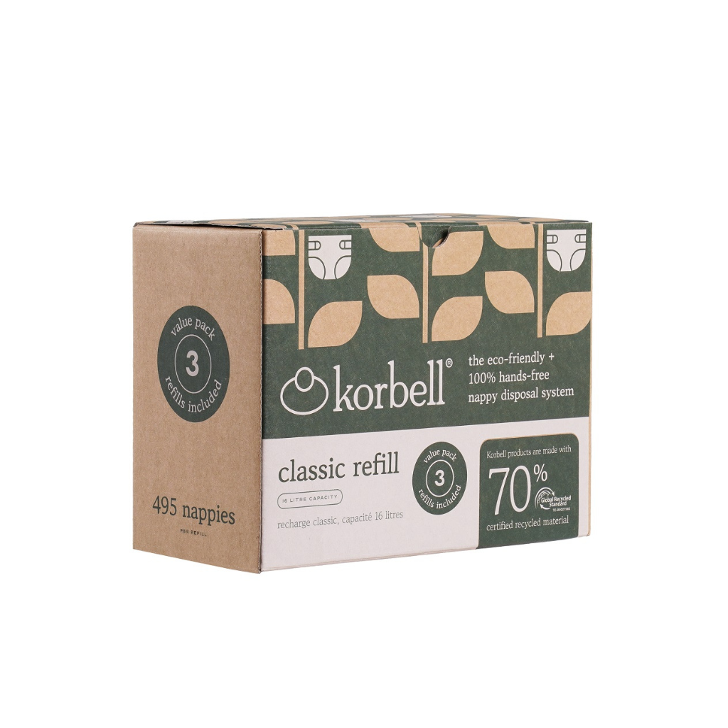 Korbell Recharge Classic - 3 pièces