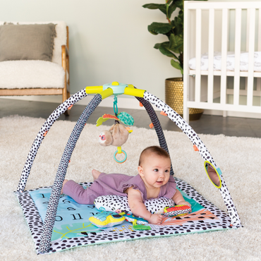 Infantino Tapis de jeu Twist & Fold, memories & milestones
