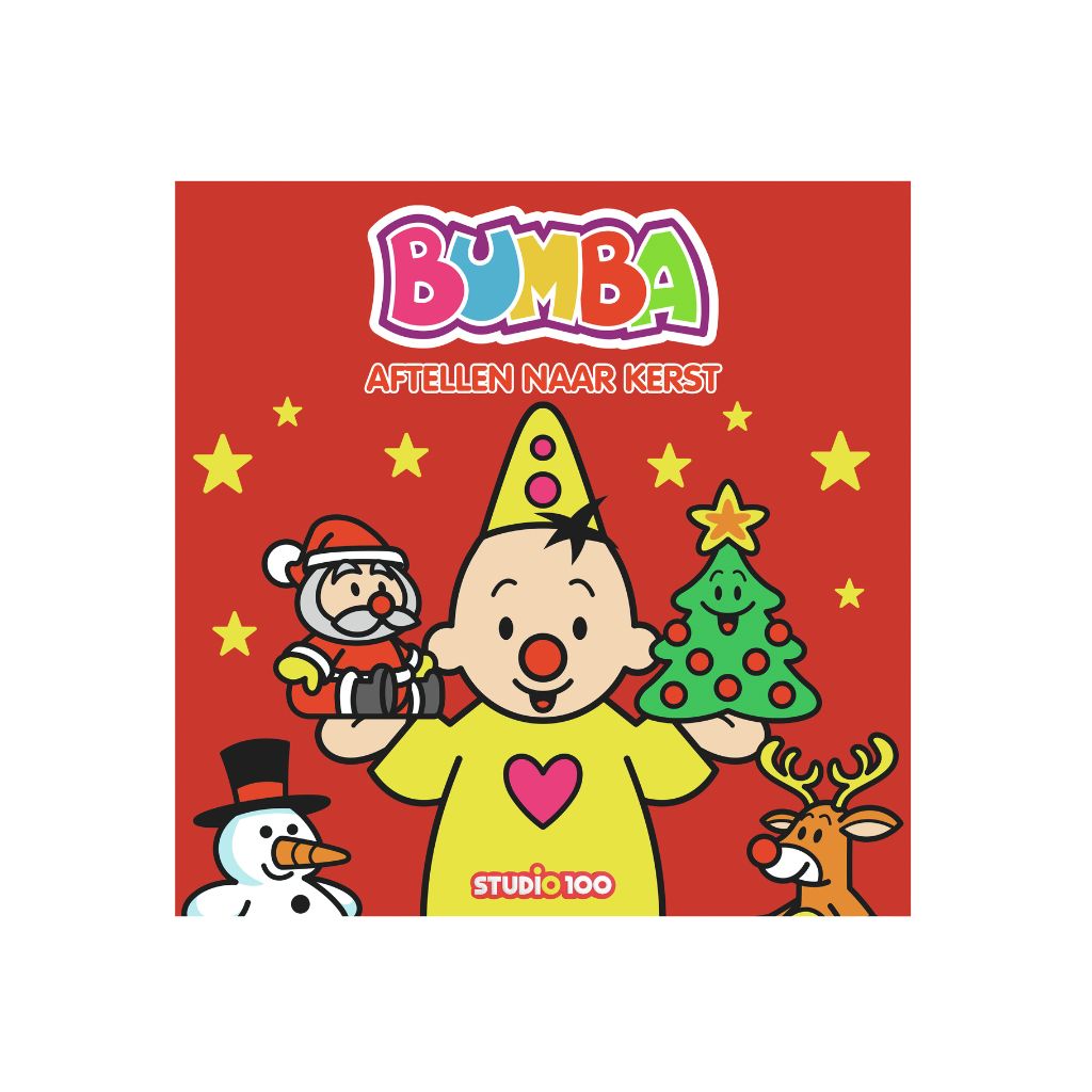 Bumba Kartonboek met flapjes - Aftellen naar kerst