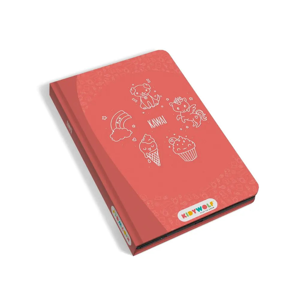 Kiddywolf Tekenboek Kidydraw Mini - Kawai