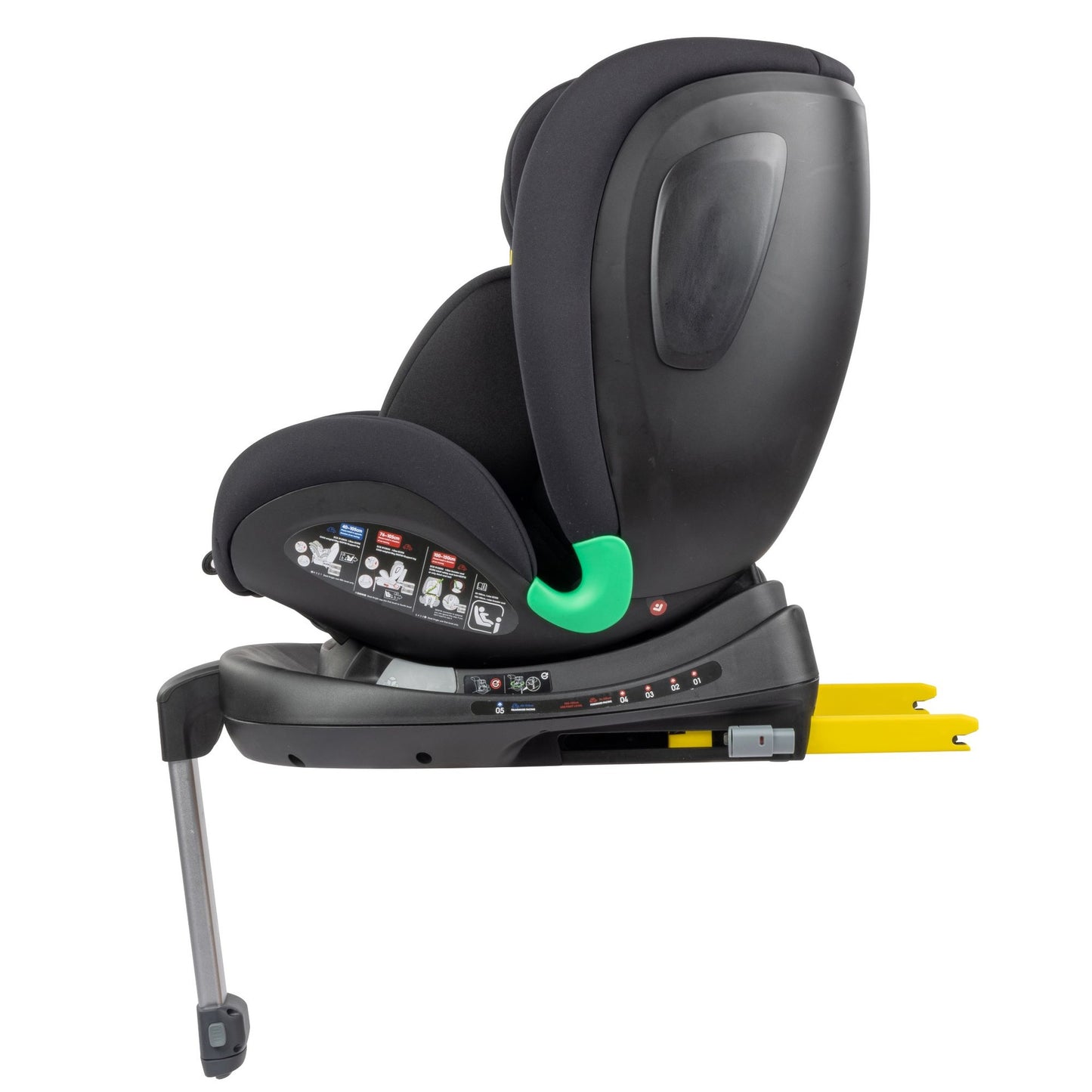 bebeconfort Siège-auto Evolvefix+ i-Size Groupe 1/2/3 Black