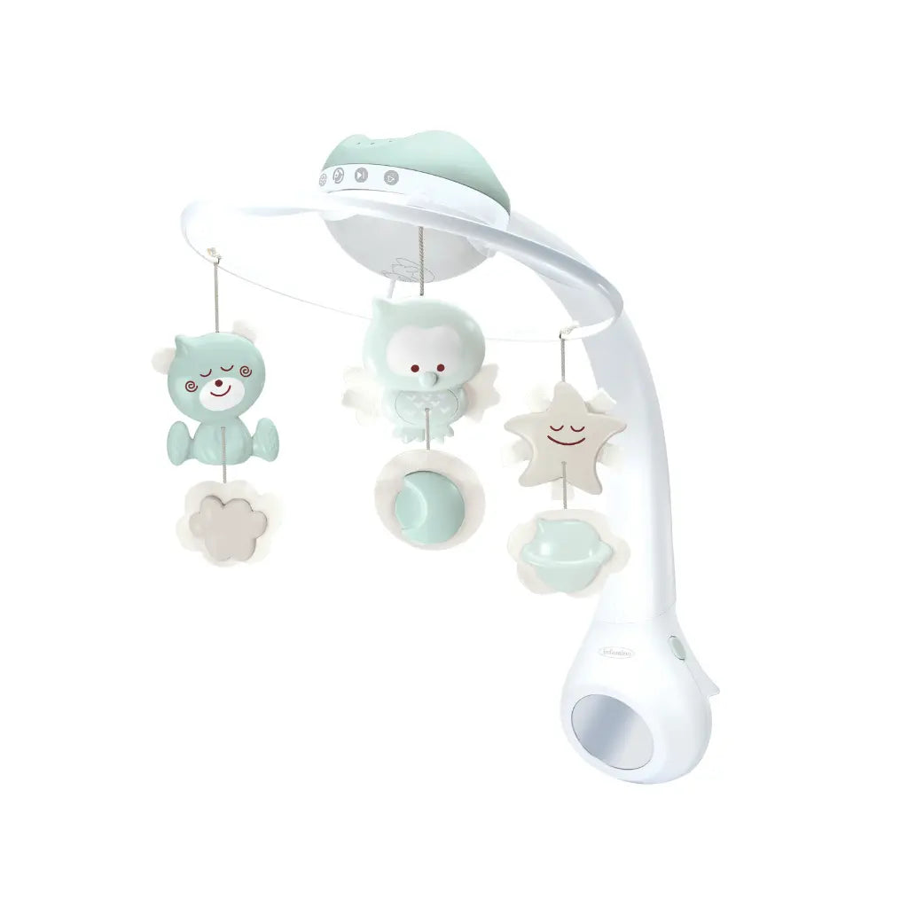 Infantino Musical 3-in-1 Projector Mobile WOM Sage