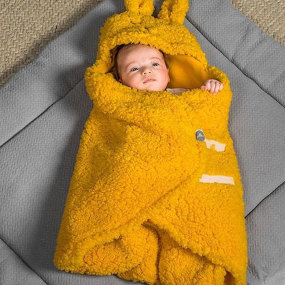 Wikkeldeken, Jollein, Bunny, mustard