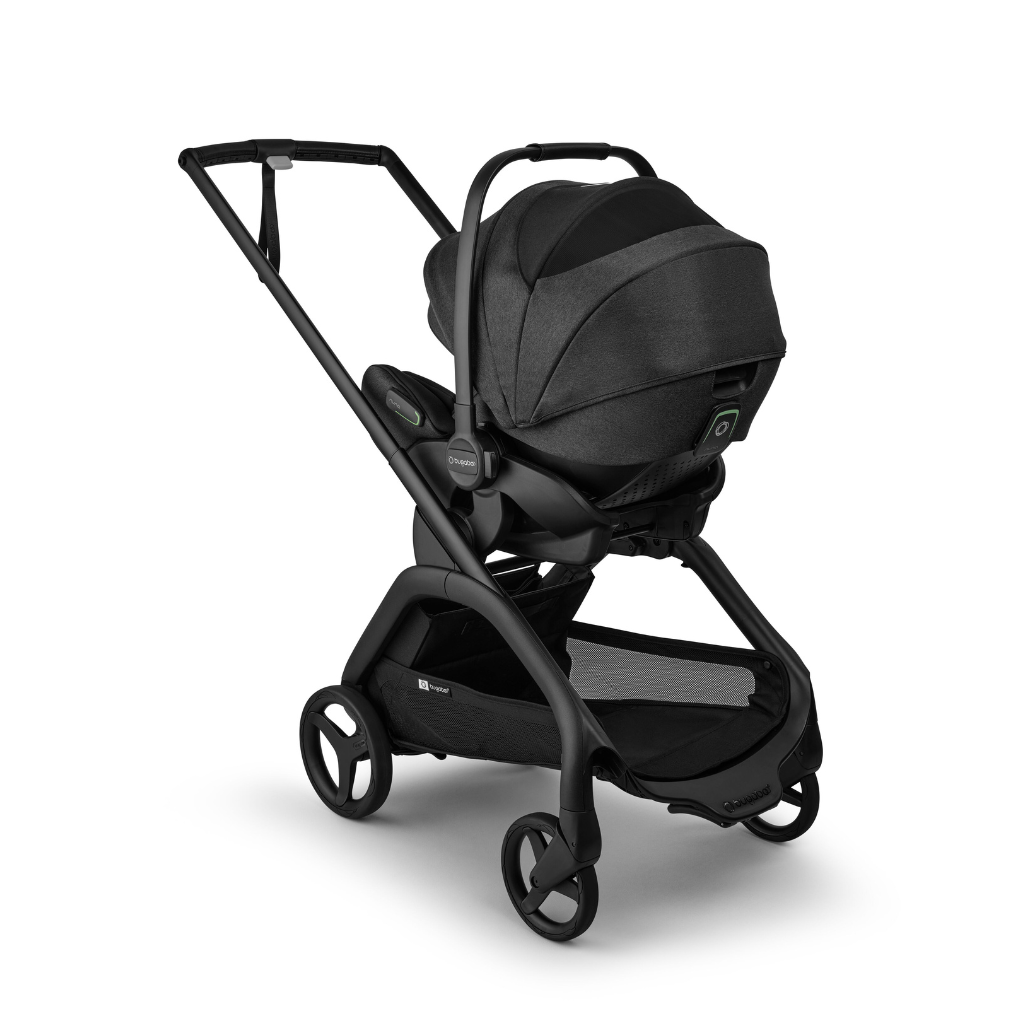 Bugaboo Draagbare autostoel Otter by Nuna R129 Groep 0+ Mineral Washed Black