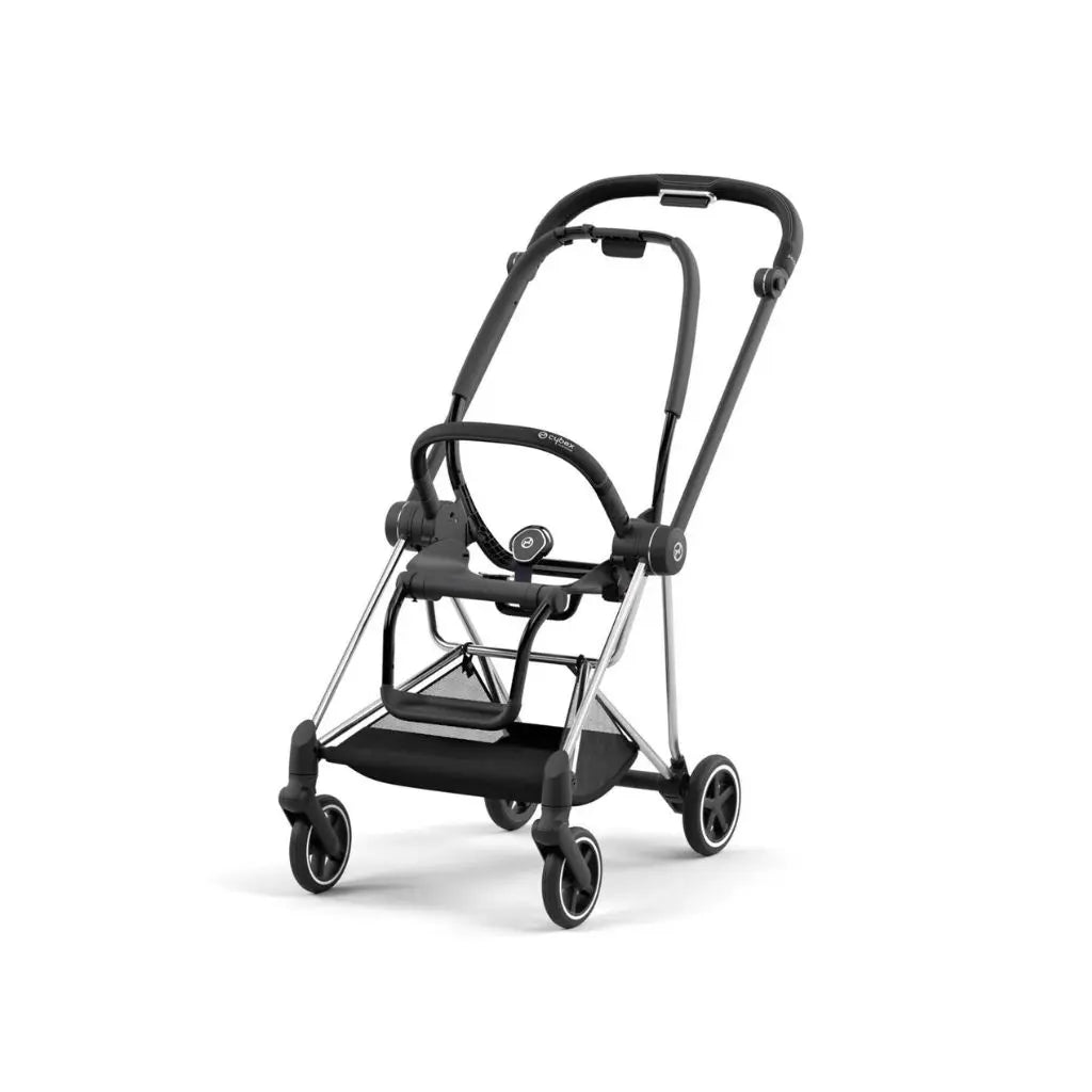 Cybex INFO: chassis + zitje Mios Chrome Black