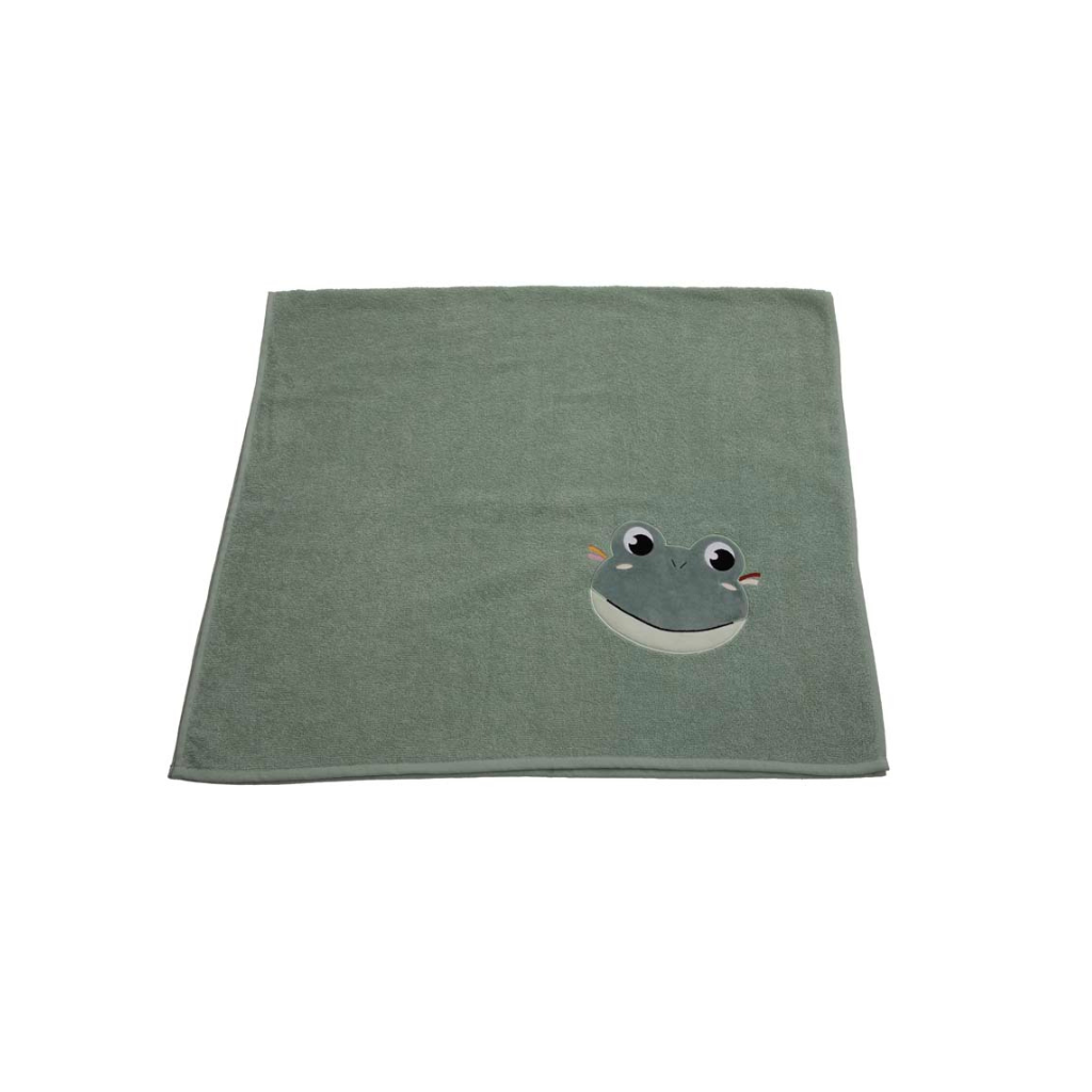 Dreambee Handdoek Oscar Kikker B 50 x L 100 cm - 2 stuks