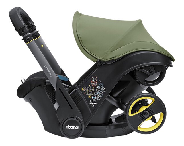 Doona Omvormbare draagbare autostoel Infant Desert Green Groep 0+