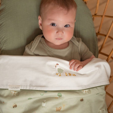 Little Dutch Laken voor bed Little Farm wit