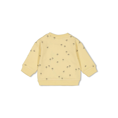 Feetje Sweater AOP Pool Time m 86 Lemon Jongens