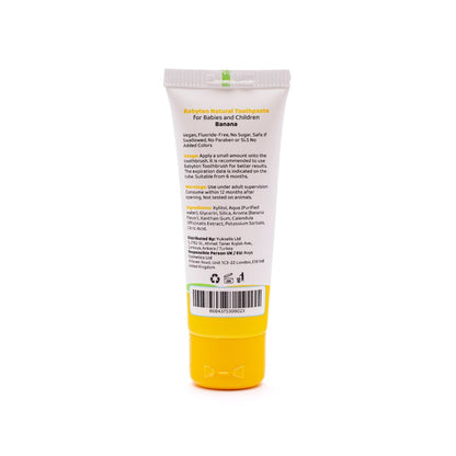 Babyton Dentifrice naturel goût banane 50 g