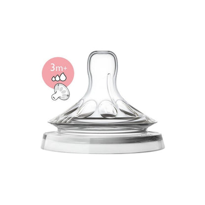 Philips AVENT Tetine Natural 2. debit variable - 2 pièces