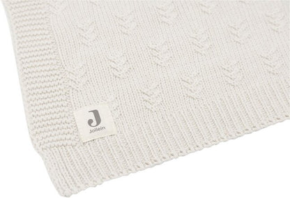 Jollein Deken voor wieg of park Grain Knit Oatmeal