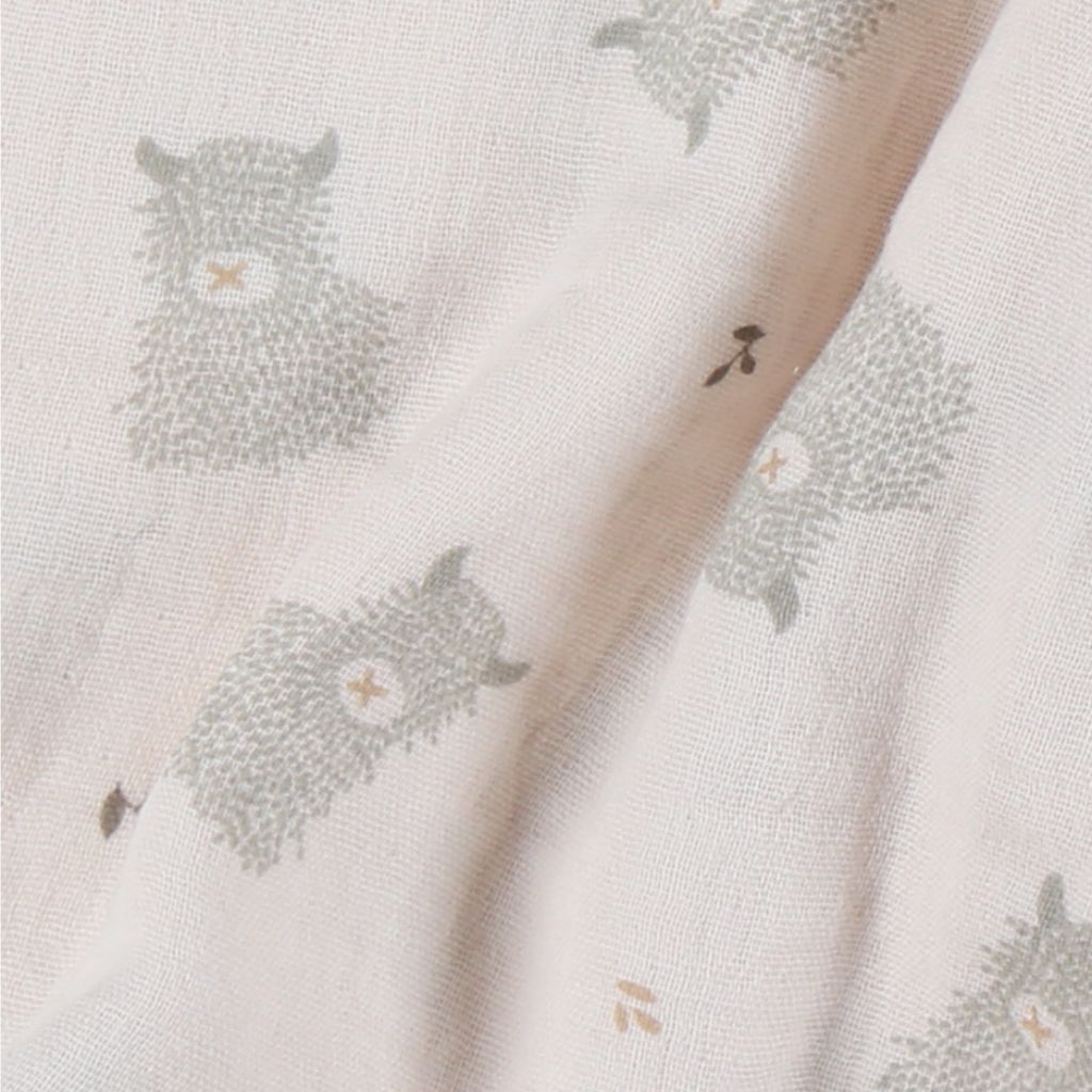 Noukie's Drap Fluffy & Orso 100 x 100 cm - 2 pièces