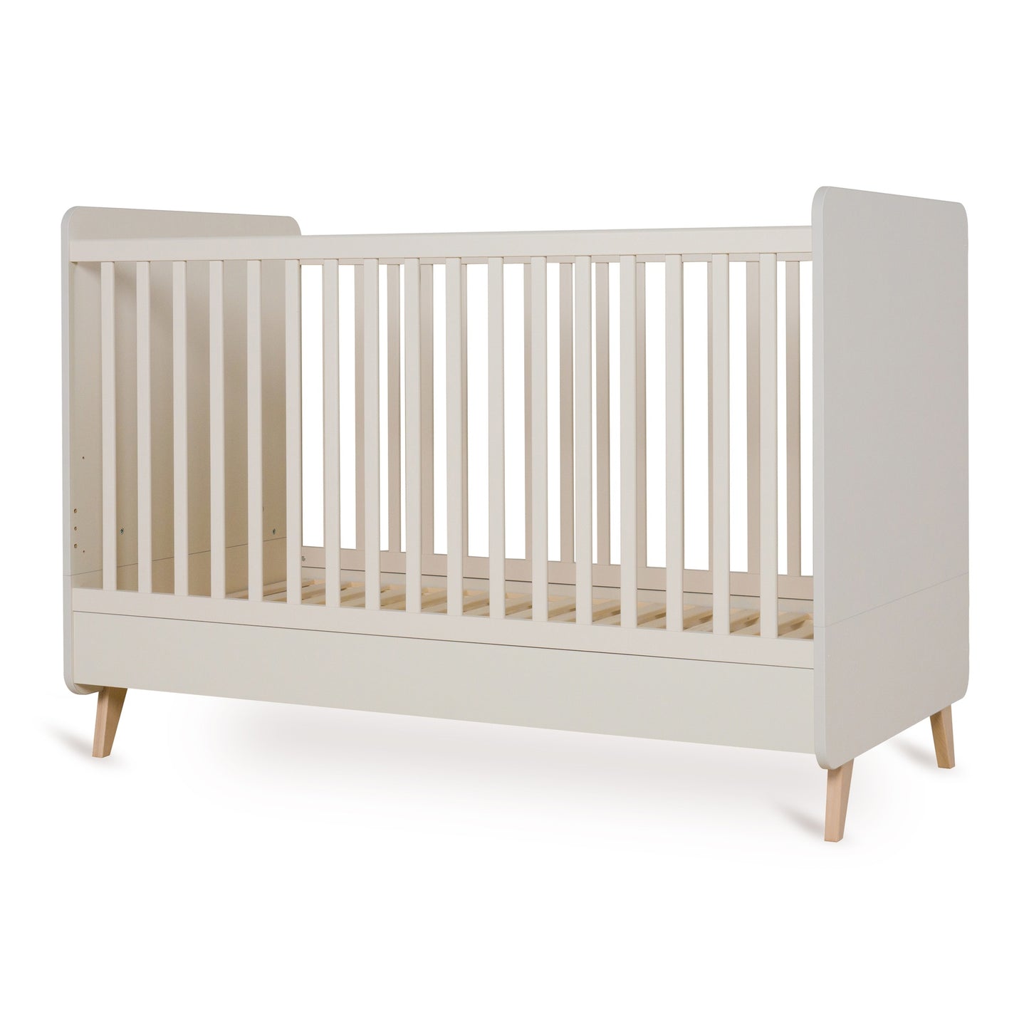 Quax 3-delige babykamer (bed + commode met verlengstuk + kast met 2 deuren) Loft Clay