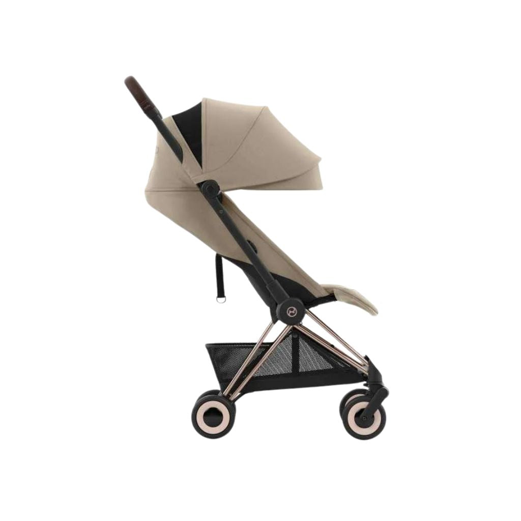Cybex INFO:Buggy Coya Cozy Beige Rosegold frame