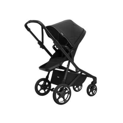 Thule 2-in-1 Kinderwagen Sleek2 Black + Draagmand Black + Gratis Zwarte Voetenzak