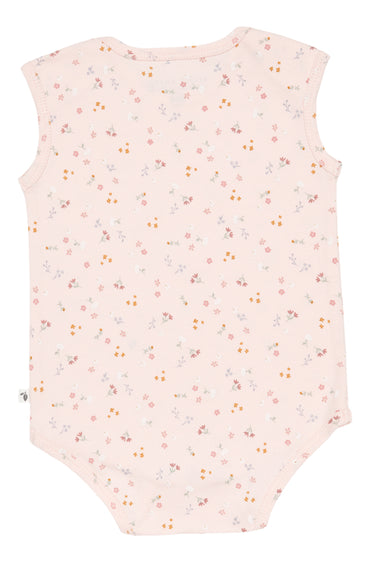 Little Dutch Body sans manches Little Pink Flowers Vintage Pink