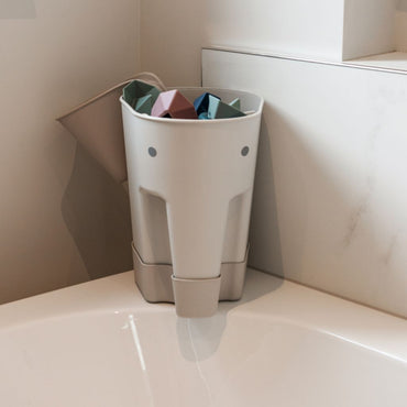 Shnuggle Ellie Bath Toy Caddy  - Taupe