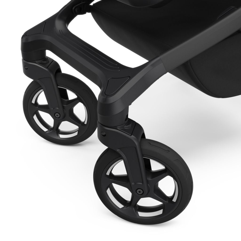 Thule 2-in-1 Kinderwagen Sleek2 Black + Draagmand Black + Gratis Zwarte Voetenzak