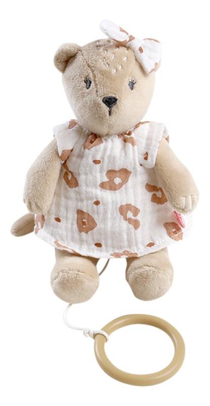 Noukie's Peluche musicale Babou & Kendi 21 cm