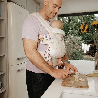 ERGObaby Porte-bebe combine Omni Deluxe Natural Lin