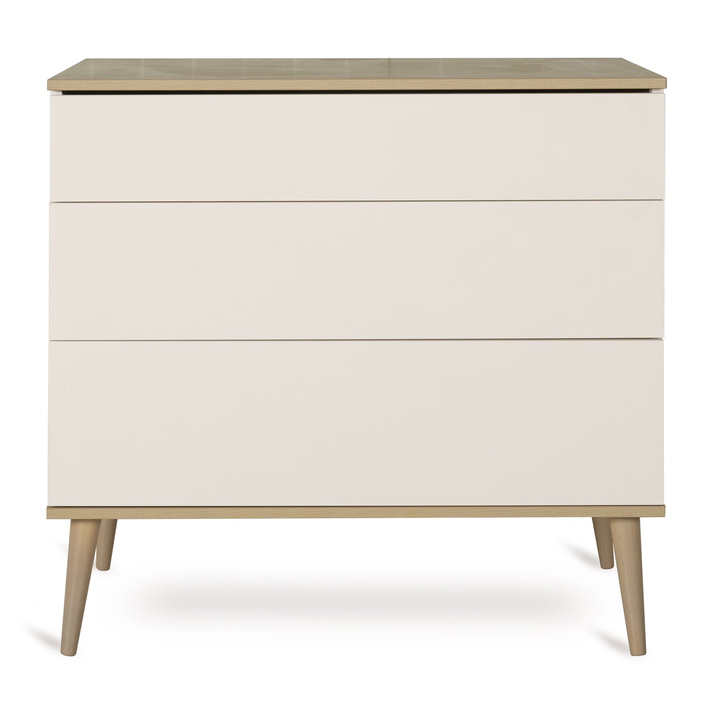 Quax Chambre de bebe 3 pièces (lit evolutif L 14 x Lg 7 cm - commode - armoire 3 portes) Flow Clay