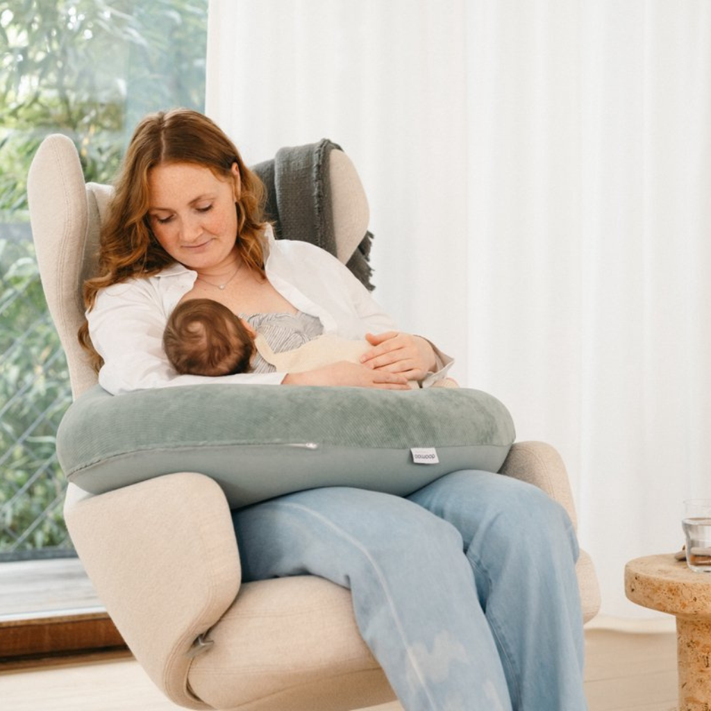 Doomoo Coussin d’allaitement Buddy Corduroy Green