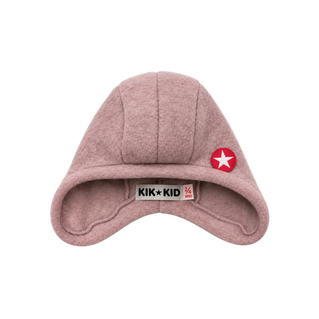 Muts Kik*Kid, fleece plain pink, 2/4m