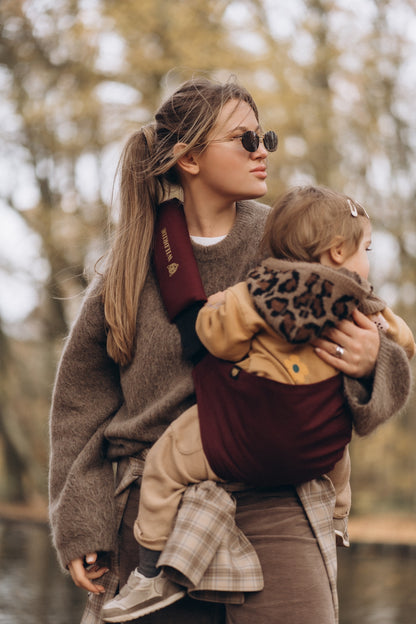 Wildride Porte-bébé Toddler Swing Carrier Merlot