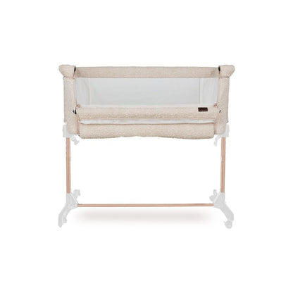 Lit cododo Quax côte à côte en bois de mouton avec matelas 50 x 84 cm, revêtement AFNB 