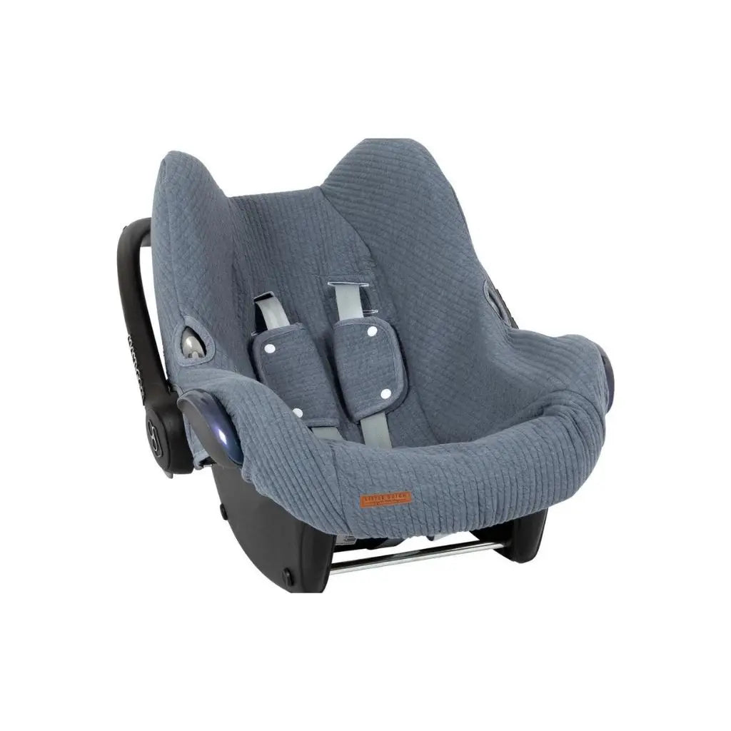 Zomerhoes voor draagbare autostoel Little Dutch, pure blue