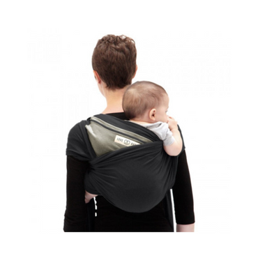 Draagdoek, Je porte Mon Bébé, Originale, rekbaar, 490cm, charcoal grey/ olive grey