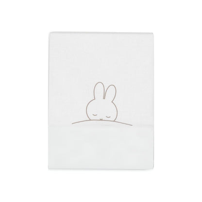 laken wieg miffy 75x100cm nijntje nougat