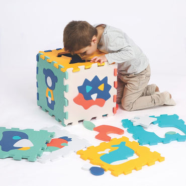 Ludi Tapis de Jeu Animaux - 90 x 90 cm           