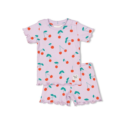 Feetje pyjama 2-delig Cherie Cherry Premium Summerwear m56 lila meisjes