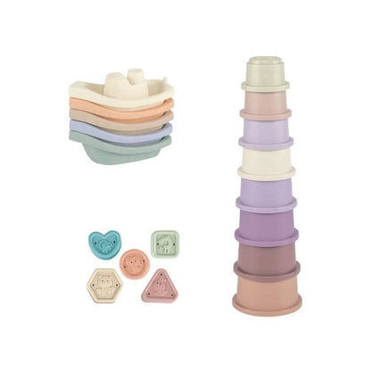 Baby's favorite Seau trieur de formes - 19 pièces