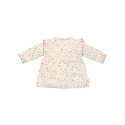 Little Dutch Robe à manches longues Fairy Garden rose