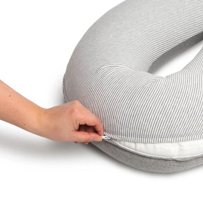 doomoo Housse pour coussin d'allaitement Softy Light Grey