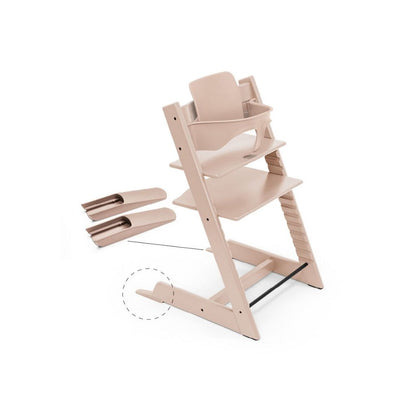 Stokke® Chaise haute Tripp Trapp® + Baby Set² Serene Pink