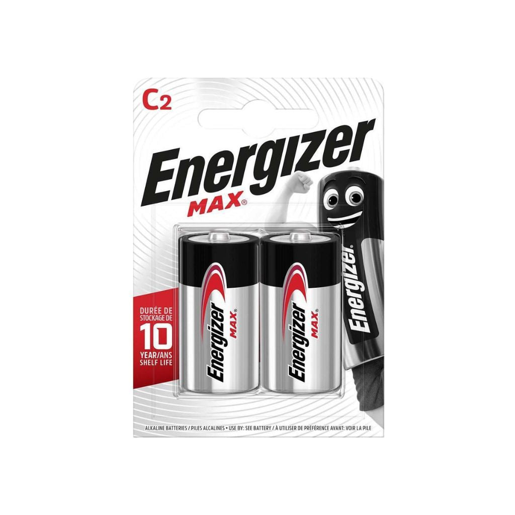 Energizer Max C Batterijen – 2 stuks
