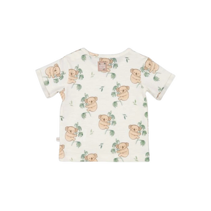 Feetje T-shirt AOP - The Chill Club m 74 Offwhite Jongens