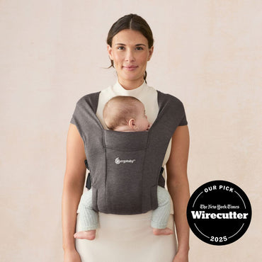 Ergobaby Porte-bébé ventral Embrace Heather Grey