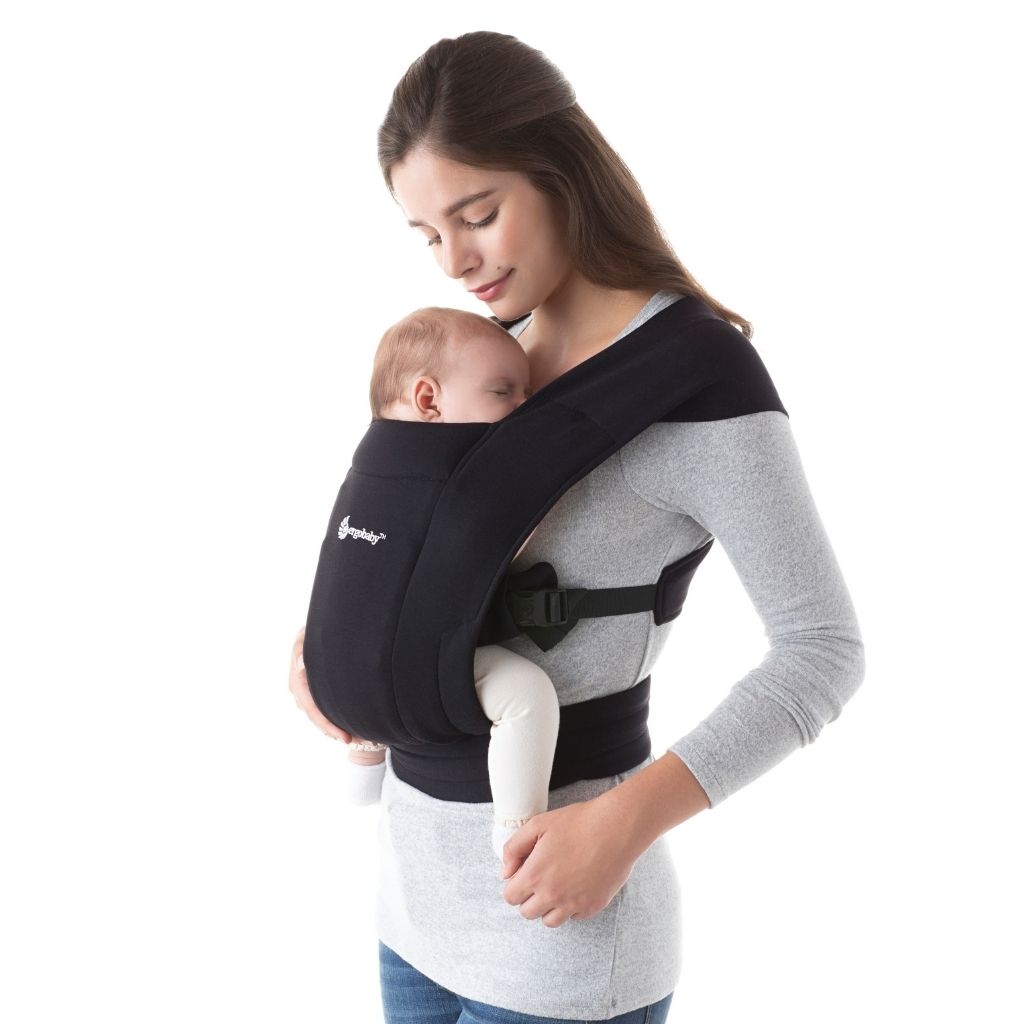 Ergobaby Porte-bébé ventral Embrace Pure Black