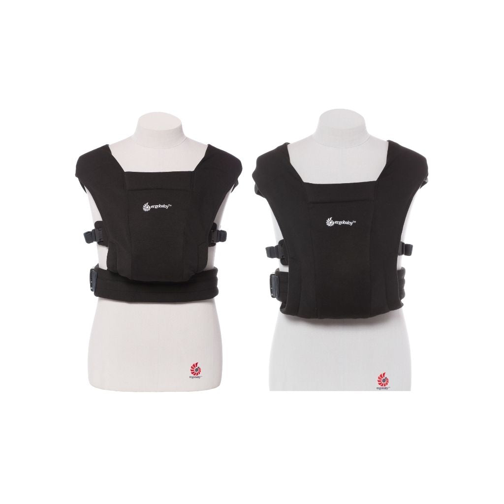 Ergobaby Porte-bébé ventral Embrace Pure Black