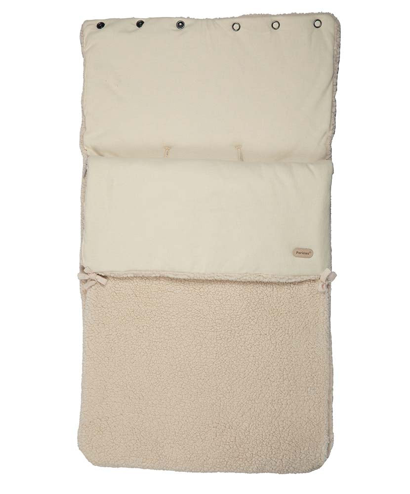 Pericles Chancelière pour siège-auto portable 0+ Crème